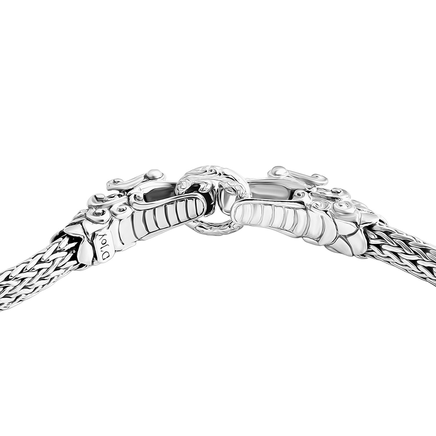 Royal Bali - D Joy 925 Silber Drache Halskette ca. 50 cm ca. 62,22g