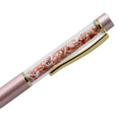 Edelstein Stift Set Pfirsichopal, Stift Schlüsselanhänger Mine, Grün