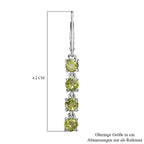 Peridot Ohrringe 316L Edelstahl ca. 2.99 ct
