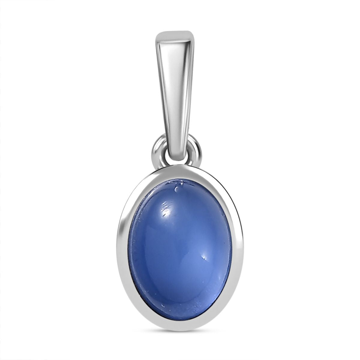 D'Joy Aurora Mondstein Anhänger 925 Silber rhodiniert ca. 1.39 ct