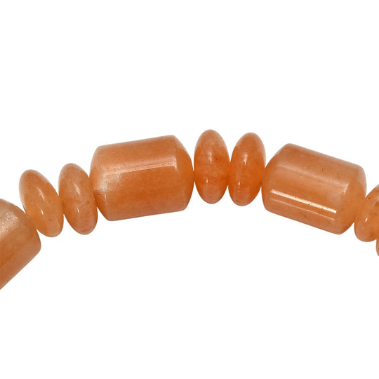 Rotes Aventurin Armband Flexibel cm ca. 120.00 ct