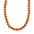 Rotes Aventurin Halskette ca. 50 cm mit 2.5 cm extender, Nickelfreies Messing platiniert ca. 250,00 ct