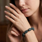 Natürlicher Olmek Jadeit Armband Flexibles cm ca. 210,00 ct.