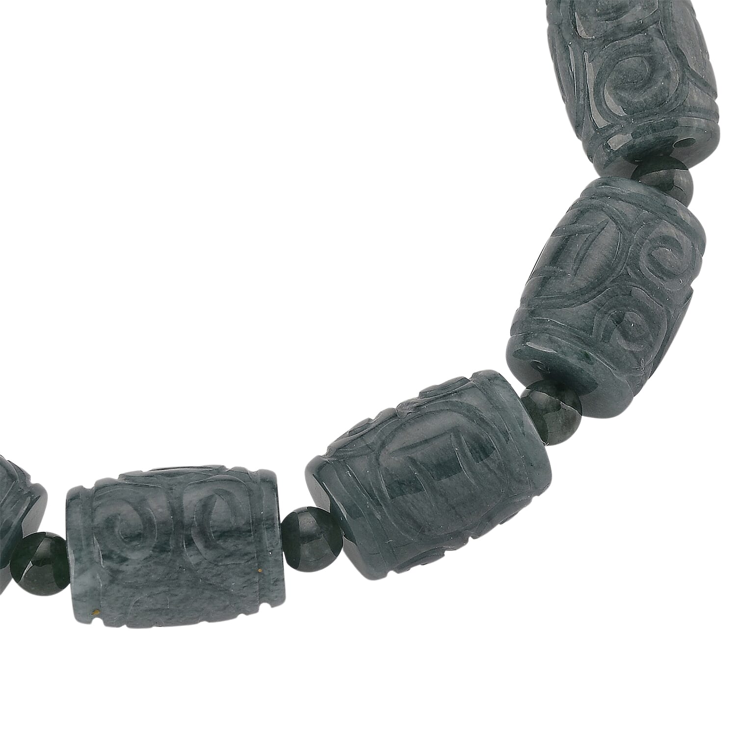 Natürlicher Olmek Jadeit Armband Flexibles cm ca. 210,00 ct.