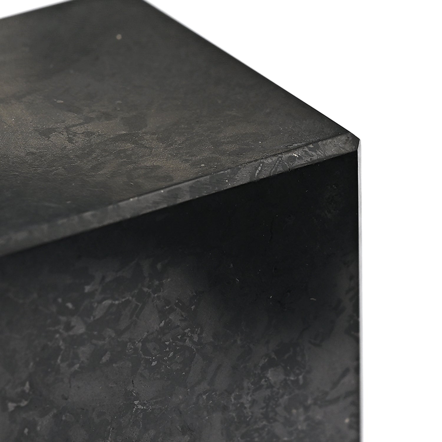 Shungit Quadrat 4 cm ca. 110 g Schwarz