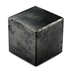 Shungit Quadrat 4 cm ca. 110 g Schwarz