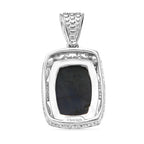 D'Joy AAA Labradorit Anhänger 925 Silber rhodiniert ca. 7.23 ct