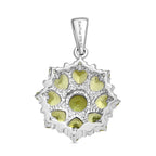 Peridot Anhänger Edelstahl ca. 5.33 ct