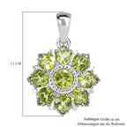 Peridot Anhänger Edelstahl ca. 5.33 ct