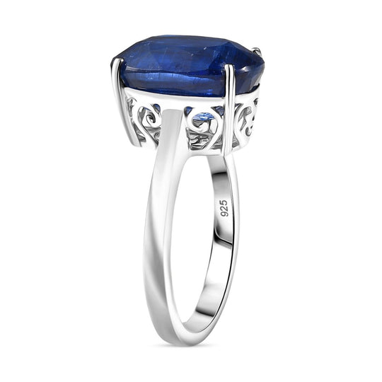 AAA Natürlicher Kaschmir-Kyanit Ring 585 Gold (Größe 17.00) ca. 8,45 ct