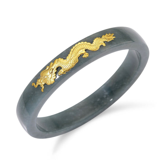 EXTREM SELTEN - Natürlicher Olmek Jadeit Armreif ca. 21 cm 999 Gelb Gold ca. 200.00 ct