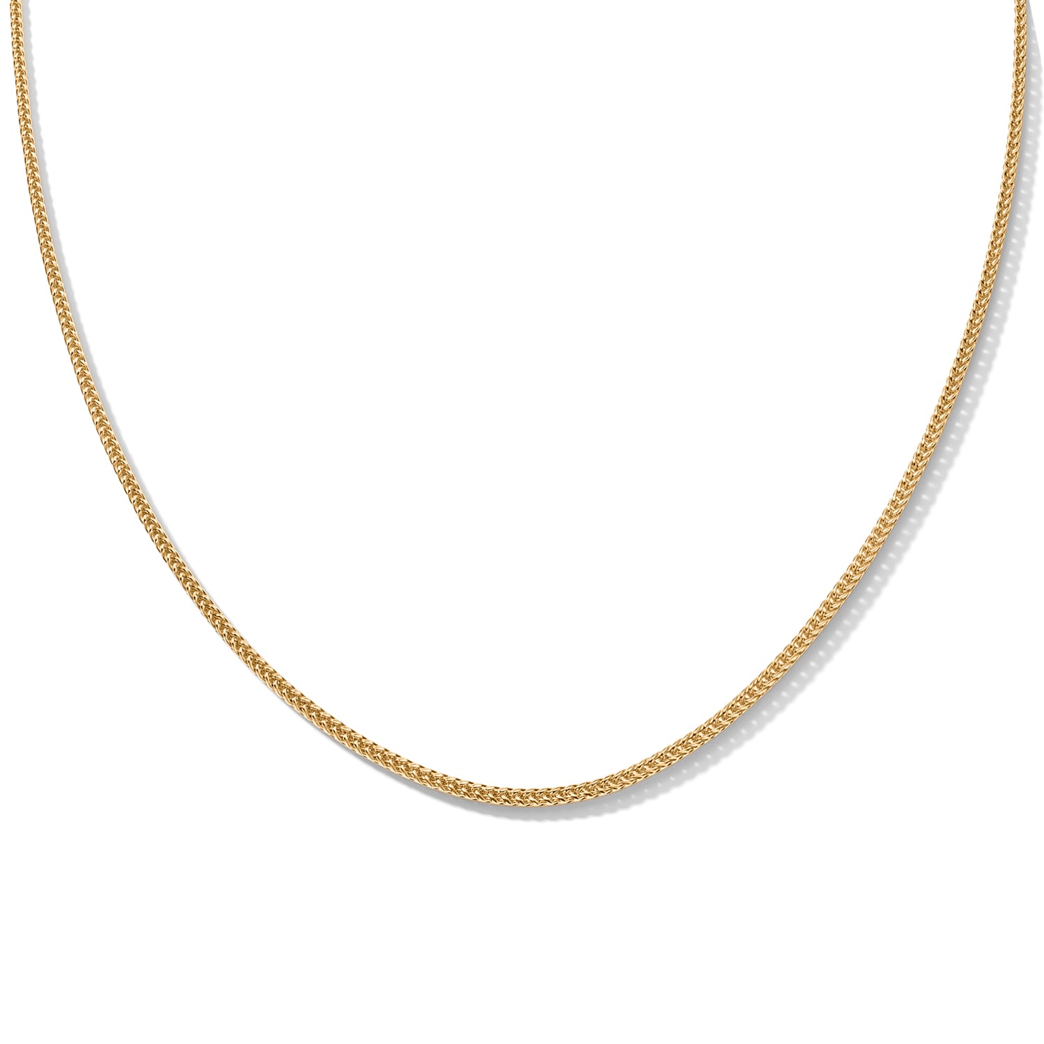 LUXORO 585 Gold Spiga Halskette ca. 50 cm ca. 1,93g
