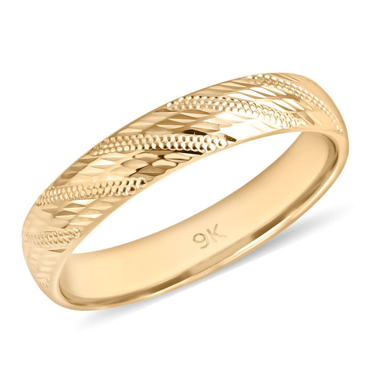 375 Gold Ring (Größe 18.00) ca. 1,17g