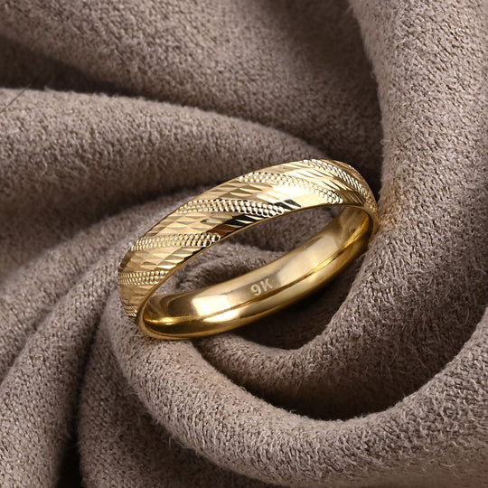 375 Gold Ring (Größe 18.00) ca. 1,17g