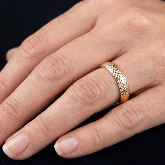 LUXORO 375 Gold Ring (Größe 16.00) ca.