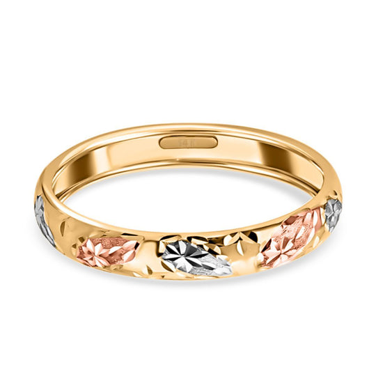 LUXORO 585 Gold Ring (Größe 19.00)