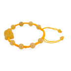 Honig Jade Armband Flexibles  ca. 60.00 ct