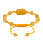 Honig Jade Armband Flexibles  ca. 60.00 ct