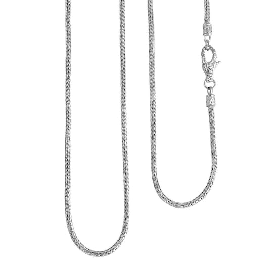 Royal Bali - Padian Halskette ca. 45 cm, 925 Silber ca. 16,42g