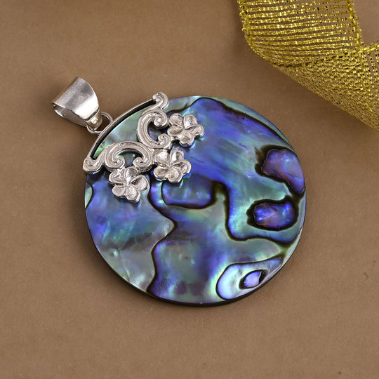 Royal Bali - Abalone Muschel Anhänger, 925 Silber