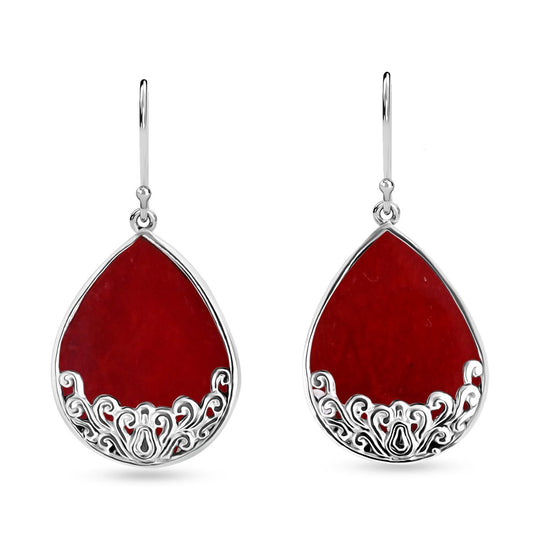 Royal Bali - Perlmutt Ohrringe 925 Silber