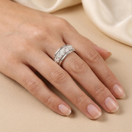 D'Joy 925 Silber Ring (Größe 16.00) ca. 7,75g