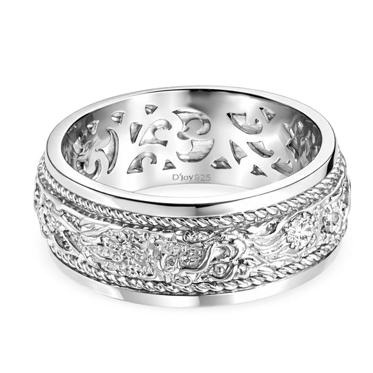 D'Joy 925 Silber Ring (Größe 18.00) ca. 7,75g