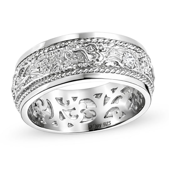 D'Joy 925 Silber Ring (Größe 18.00) ca. 7,75g