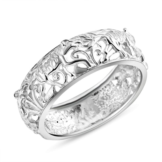 925 Silber Ring (Größe 20.00) ca. 5,00g