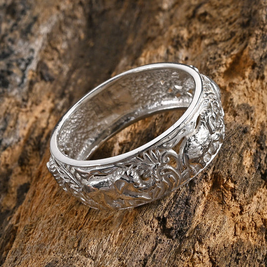 925 Silber Ring (Größe 20.00) ca. 5,00g