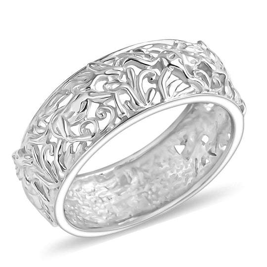 925 Silber Ring (Größe 18.00) ca. 5,00g