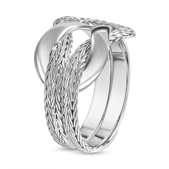 D'Joy 925 Silber Ring (Größe 17.00) ca. 6,71g