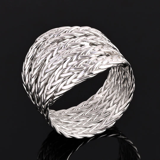 D'Joy Royal Bali 925 Silber Ring (Größe 16.00) ca. 8,25g