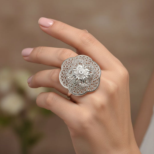 Royal Bali - D'Joy 925 Silber Ring (Größe 17.00) ca. 5,91g