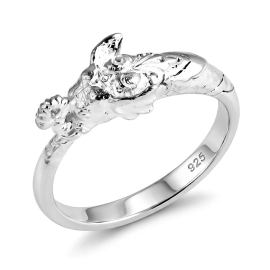 Royal Bali - 925 Silber Ring (Größe 21.00) ca. 4,99g