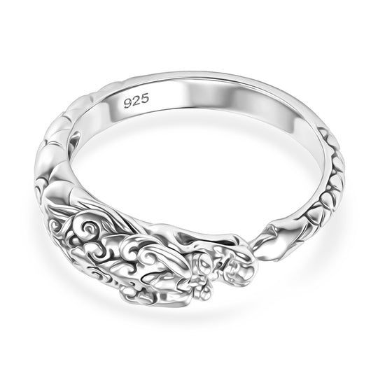 Royal Bali - 925 Silber Ring (Größe 19.00) ca. 4,67g