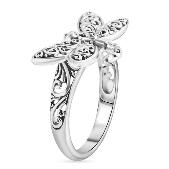 925 Silber Ring (Größe 19.00) ca. 4,92g