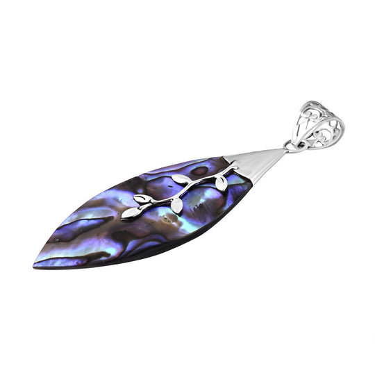 Abalone Muschel Anhänger 925 Silber ca.