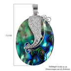 Abalone Muschel Anhänger 925 Silber ca.