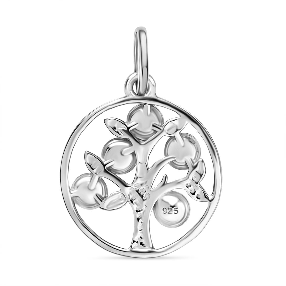 Süßwasser Perle (4-4.5 mm) Anhänger 925 Silber rhodiniert