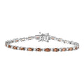 D'Joy AA Andalusit und Zirkon 19cm Armband - 7,23 ct.
