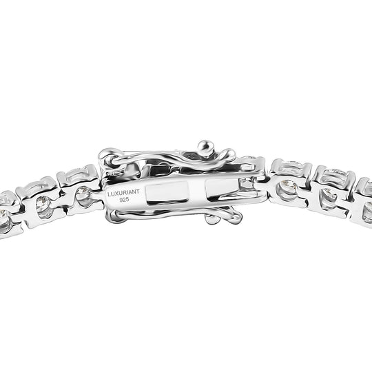 D'Joy Lab Grown Diamant SI-GH Armband ca. 18.5 cm 925 Silber Rhodiniert ca. 4,00 ct.