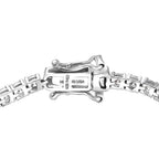 D'Joy Lab Grown Diamant SI-GH Armband ca. 20 cm 925 Silber Rhodiniert ca. 4.00 ct