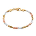 D'Joy Royal Bali- Dreifarbiges 19cm byzantinisches Armband