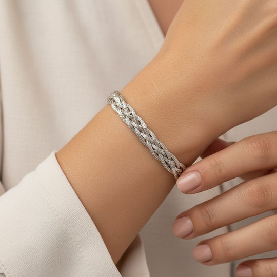 D'Joy 925 Silber Armband ca. 20 cm ca. 48,17g