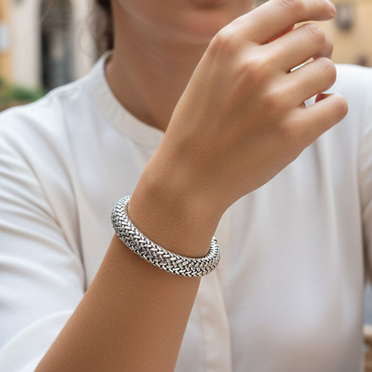 D'Joy 925 Silber Armband ca. 19 cm ca. 44,95g