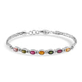 D'Joy Multi-Turmalin 19cm Armband - 3,13 ct.