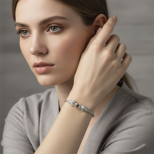 D'Joy 925 Silber Armband ca. 20 cm ca. 12,75g
