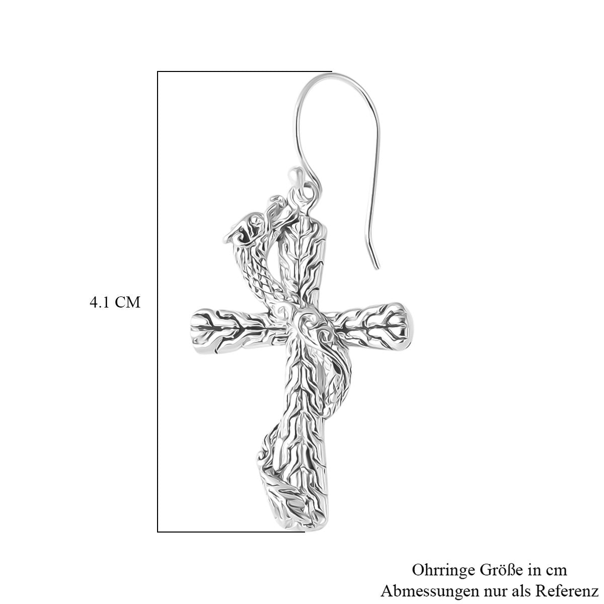 Royal Bali - 925 Silber Ohrringe 5,96g