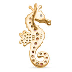 D'Joy AA Mehrfarbig Saphir Anhänger 925 Silber 750 Gelbgold Vermeil ca. 0,47 ct.
